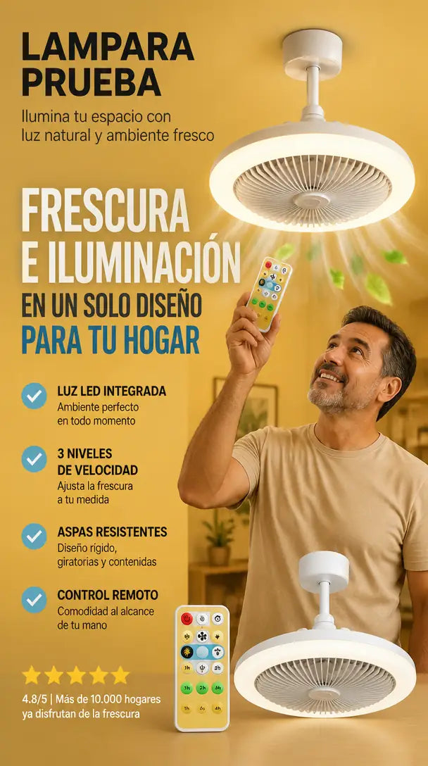 Lampara prueba — Landing 1