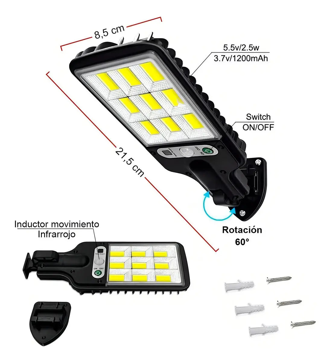 Lámpara Solar LED